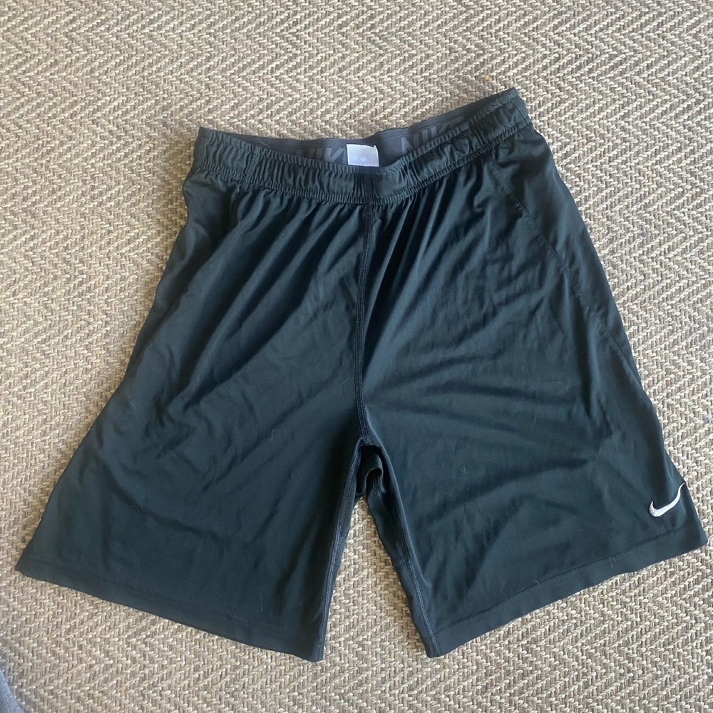 Black Nike basketball shorts